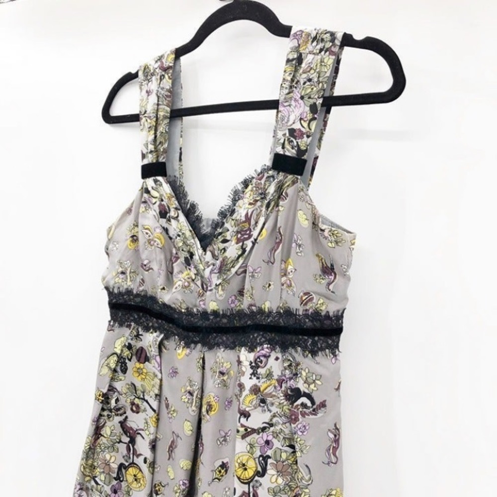 Beautiful silk dress size 4 Nanette Leopre